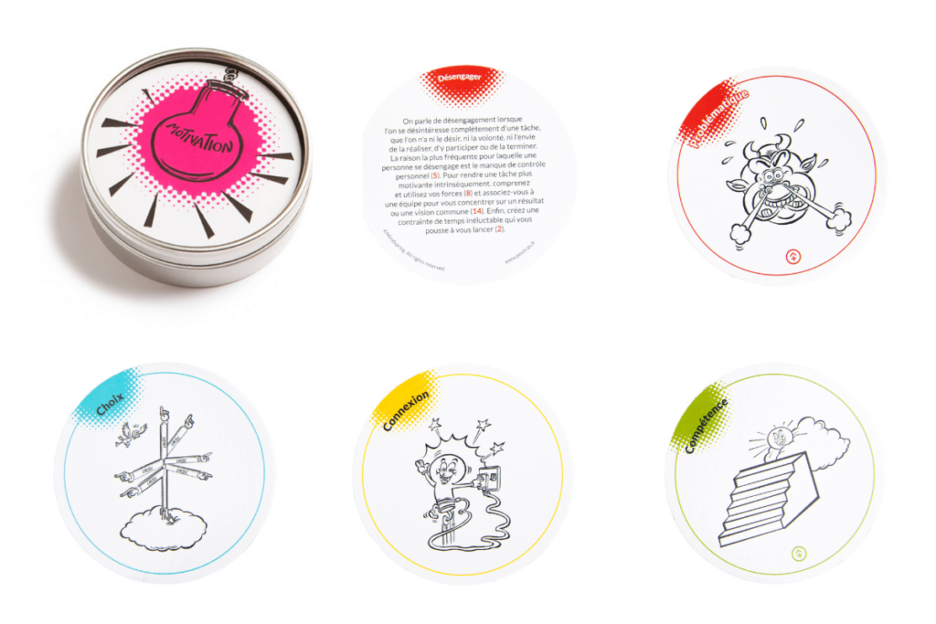 Cartes de motivations jeux FR