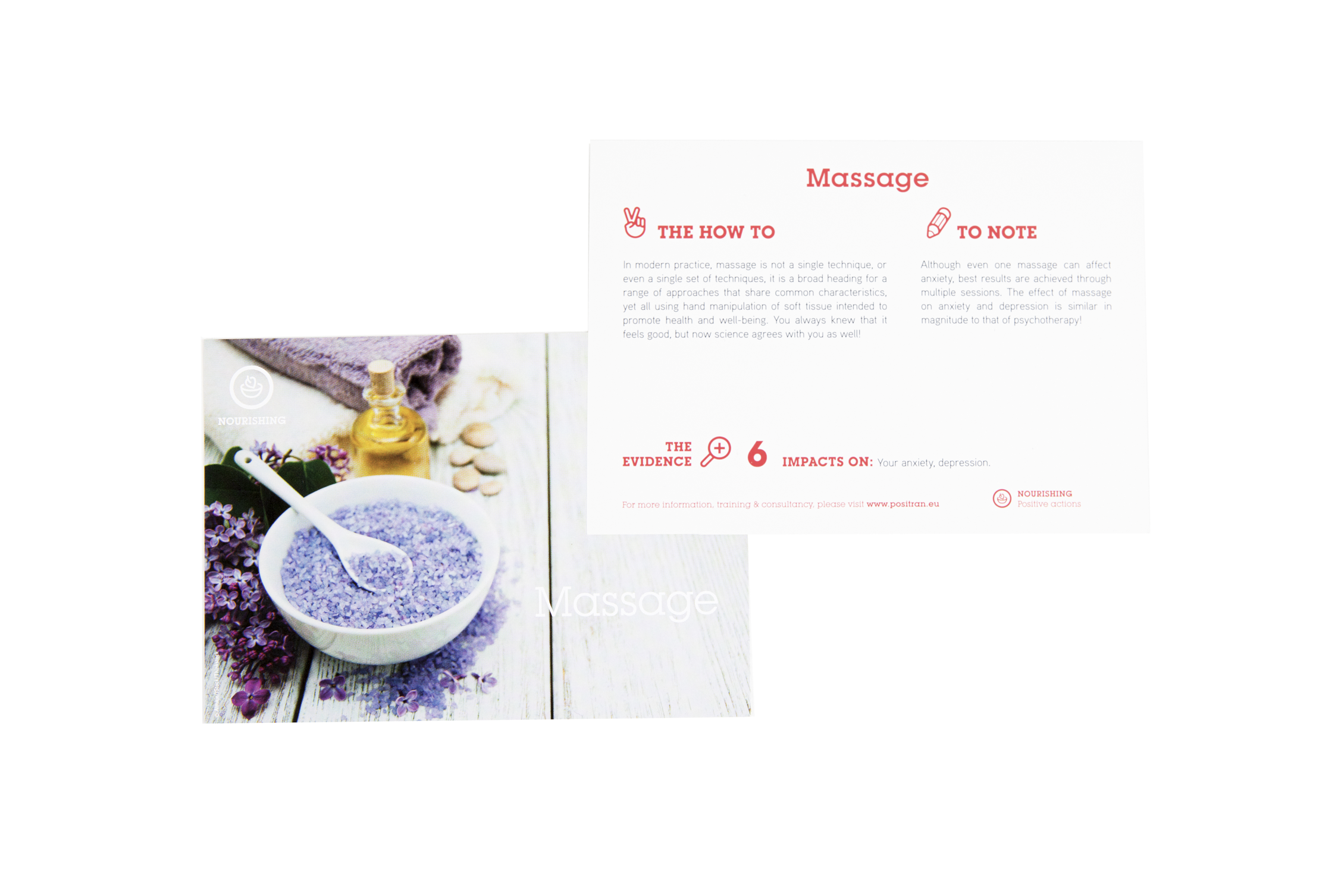 Positive actions cards notice EN